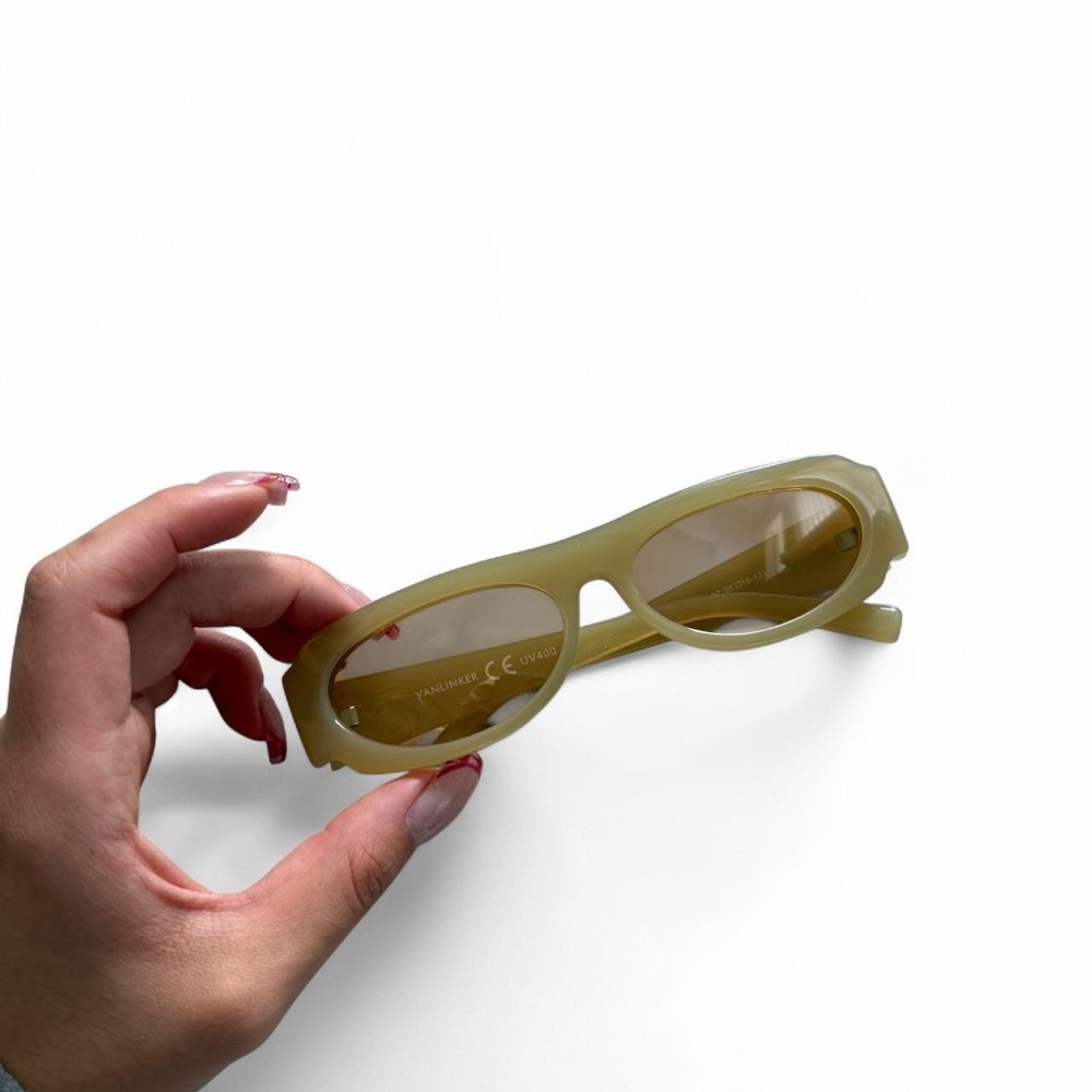 Sage green sunglasses